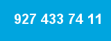 927 433 74 11 927 433 74 11